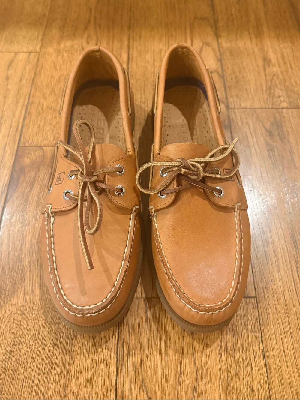 NEVER WORN BRAND NEW Sperry Authentic Original 2-Eye Boat Shoes Tan